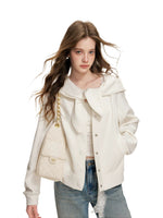 Bunny-Ear Hooded Jacket