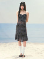 Polka Dot Mermaid Skirt