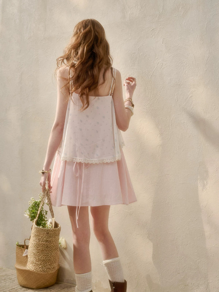 Cotton Chiffon Babydoll Dress