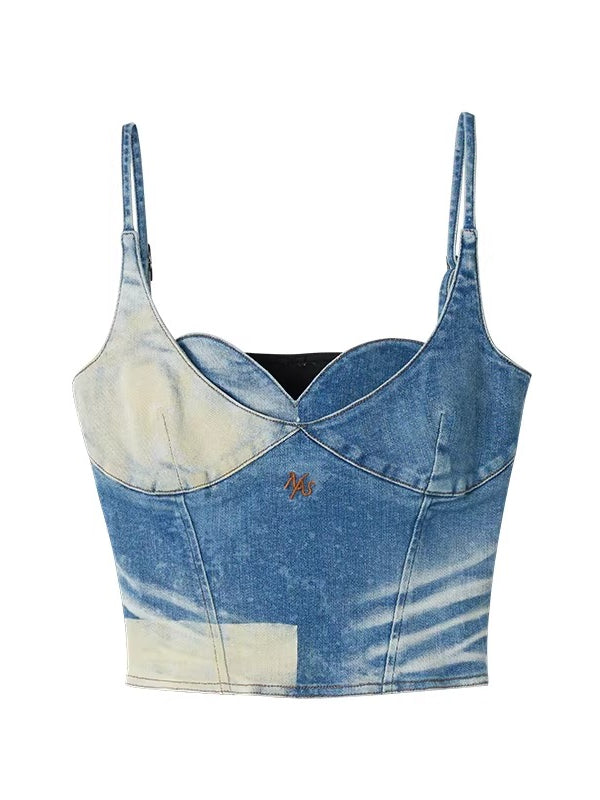 Equestrian Denim Corset