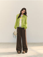 Hollow-out 3D Flower Crochet Lapel Cardigan