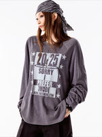 Vintage Letter T-shirt