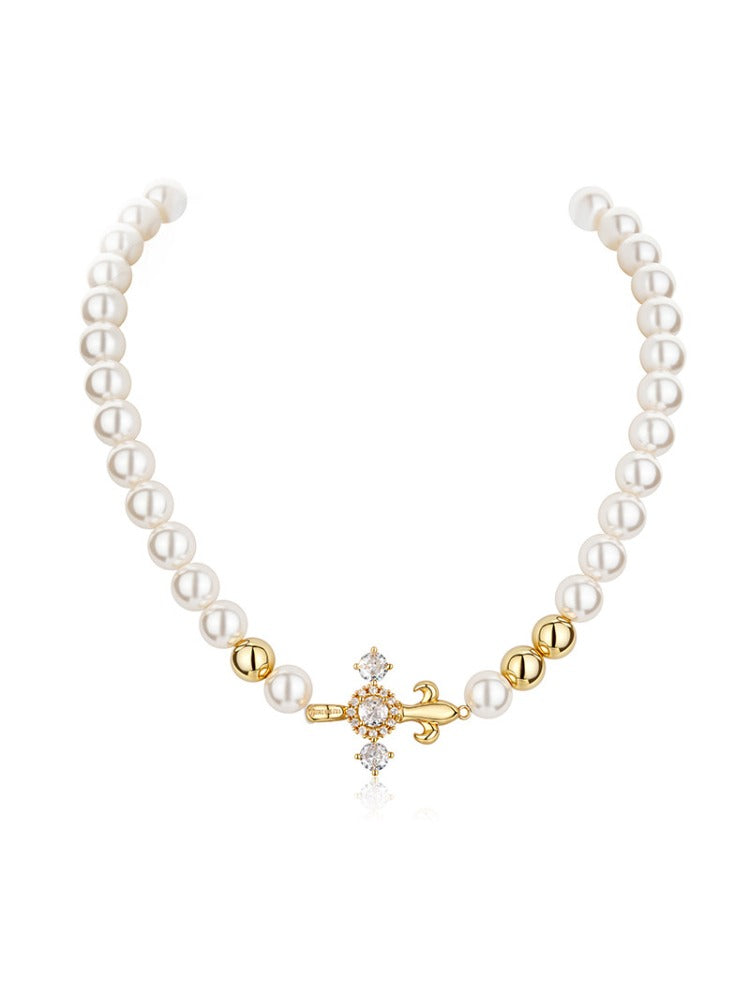 Iris Pearl Choker