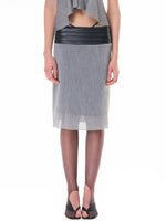 Pleated Organza Two-Piece Set