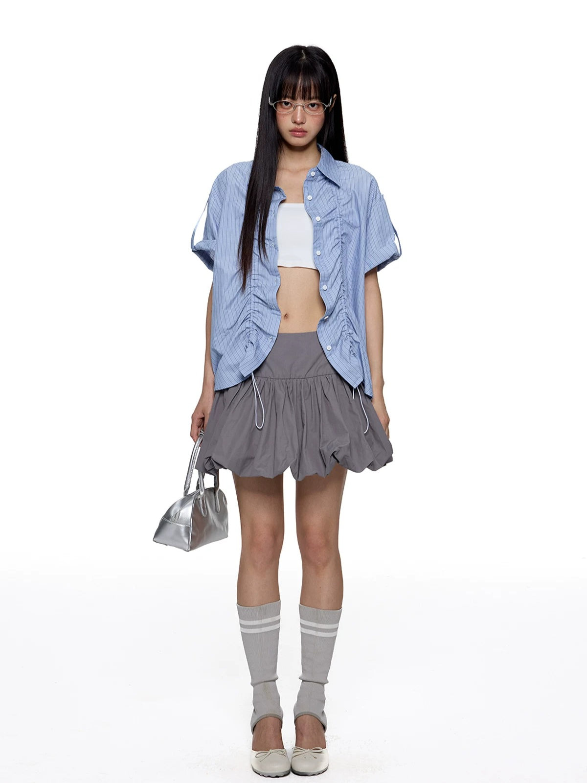 Striped Short Sleeve Shirt