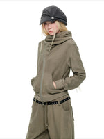 Hooded Fleece Sweatshirt & Pants Set
