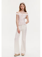 Washed Wide Leg Jeans