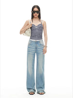 Verona Denim Corset Top