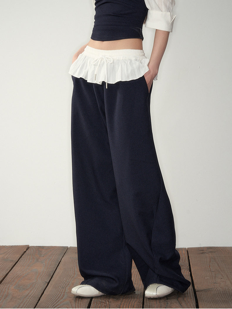 Off-Shoulder Active Blouse &amp; Pants Set