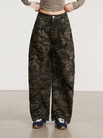 Camouflage Wide Leg Pants