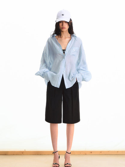 Casual Lightweight Long Sleeve Shirt