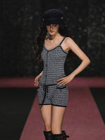 Striped Jumpsuit $ Cardigan Set