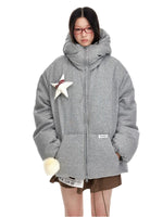 Oversized Hooded Down