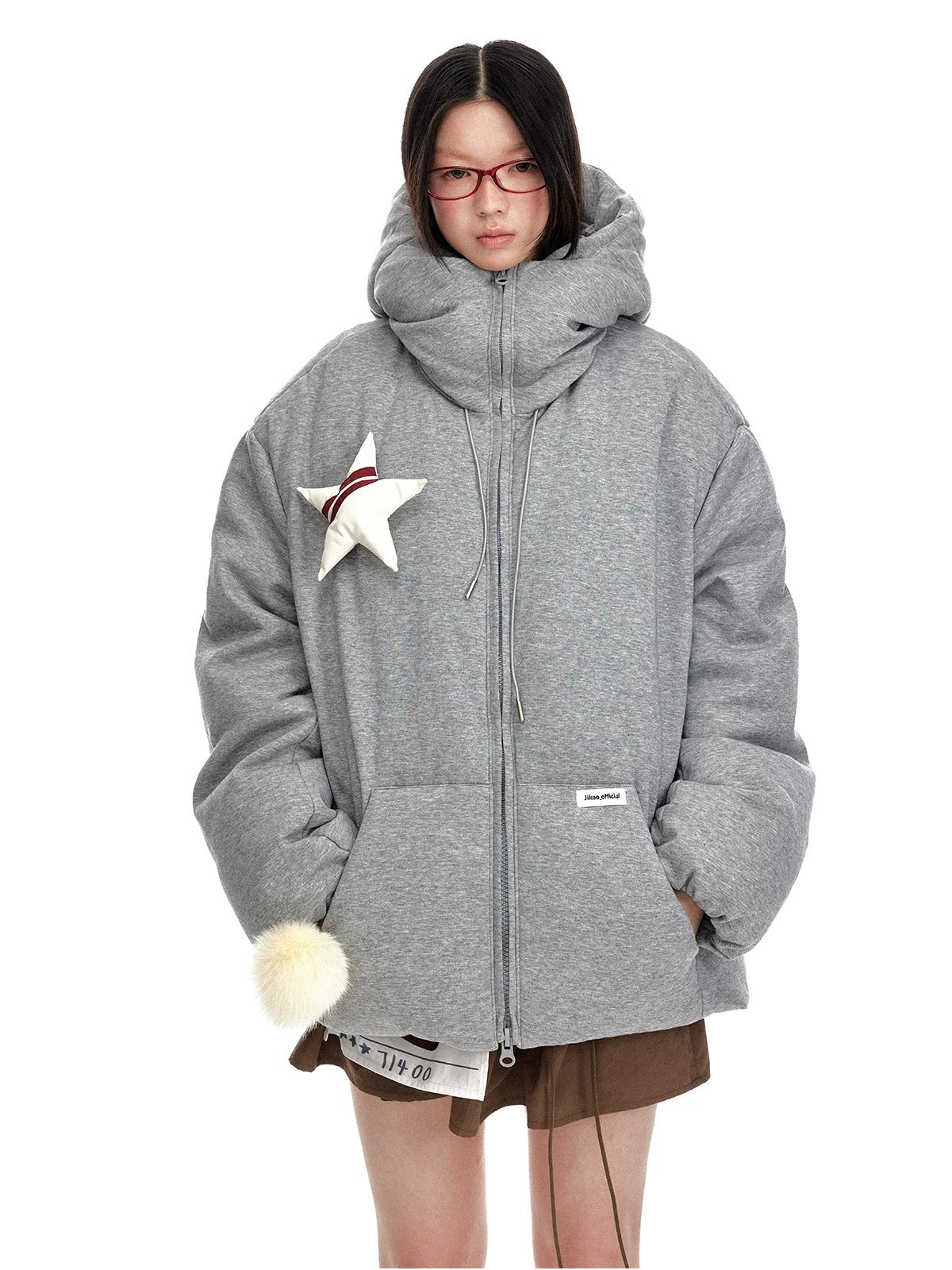 Oversized Hooded Down