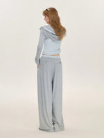 Colorblock Hoodies & Pants Set