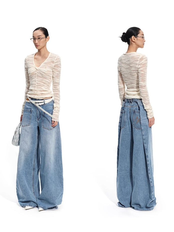 Polar Contour Leather Belt