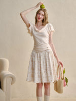 Basic "Cloud" V-neck Top