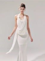 Draped Knit Mesh Set