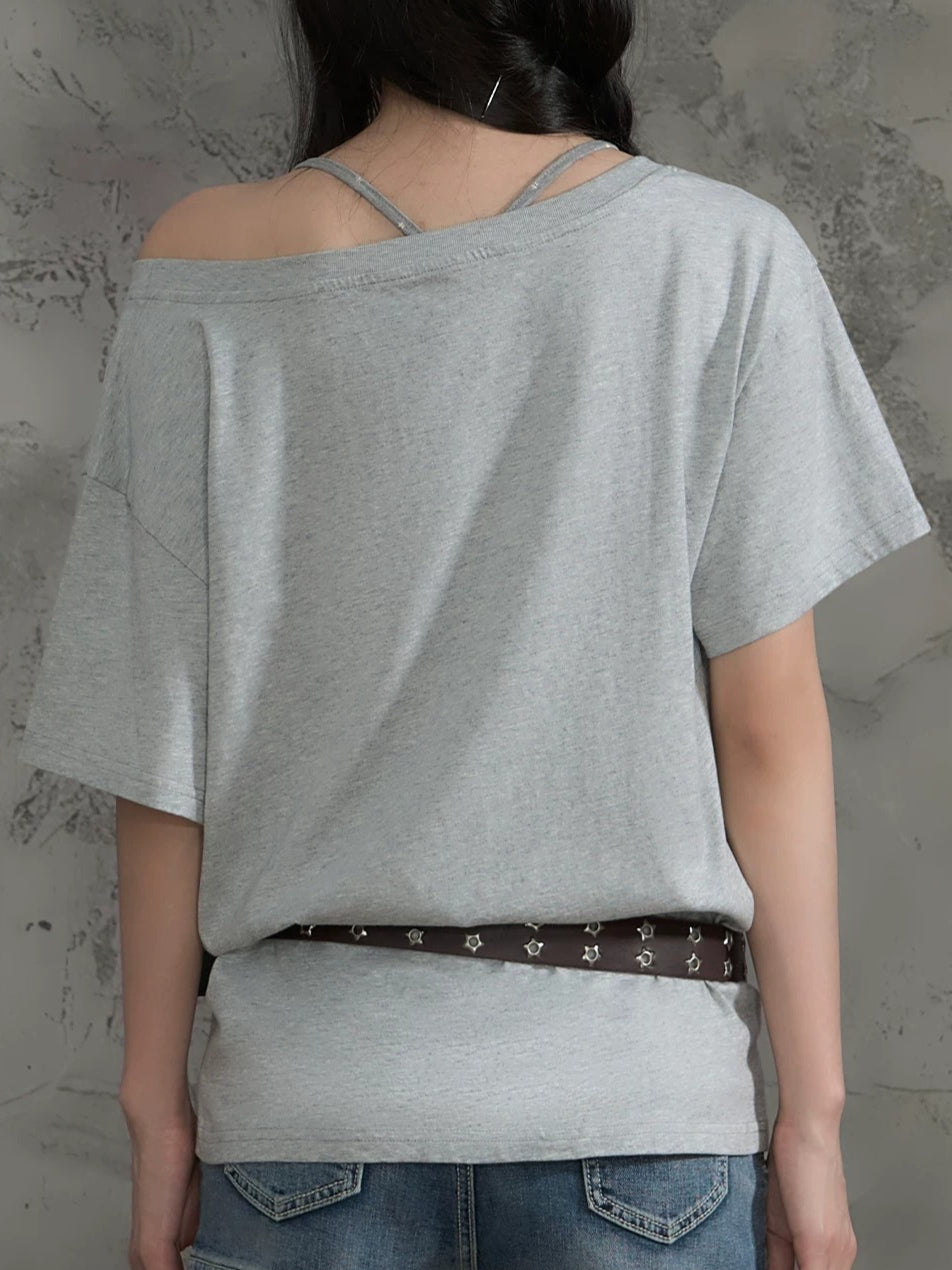 Vintage Off-Shoulder Tee