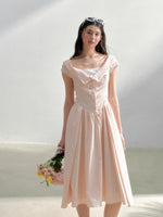 Pink Collared Dress