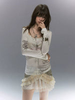 Vintage Angel Lace Tencel Top