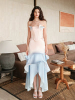 Butterfly Corset Skirt Set