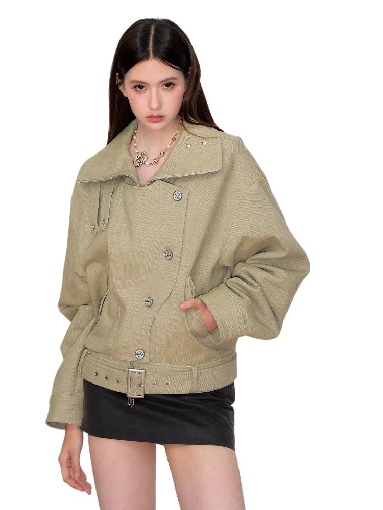 Vintage Utility Cotton Jacket