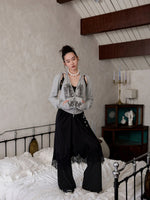Hooded Backless Vest & Hoodie Set
