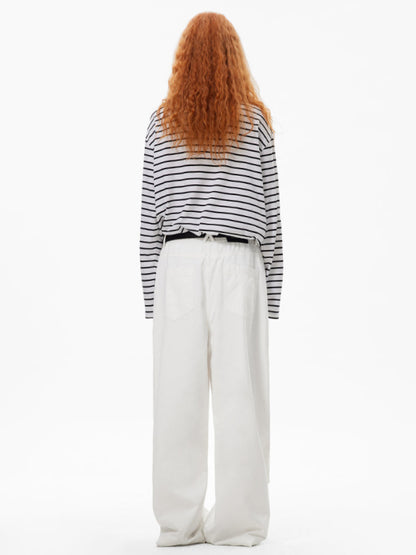 Oversized Tailored Wide-Leg Pants