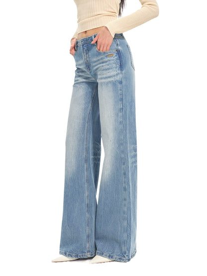 +5CM N4 Proportion Straight-Leg Jeans