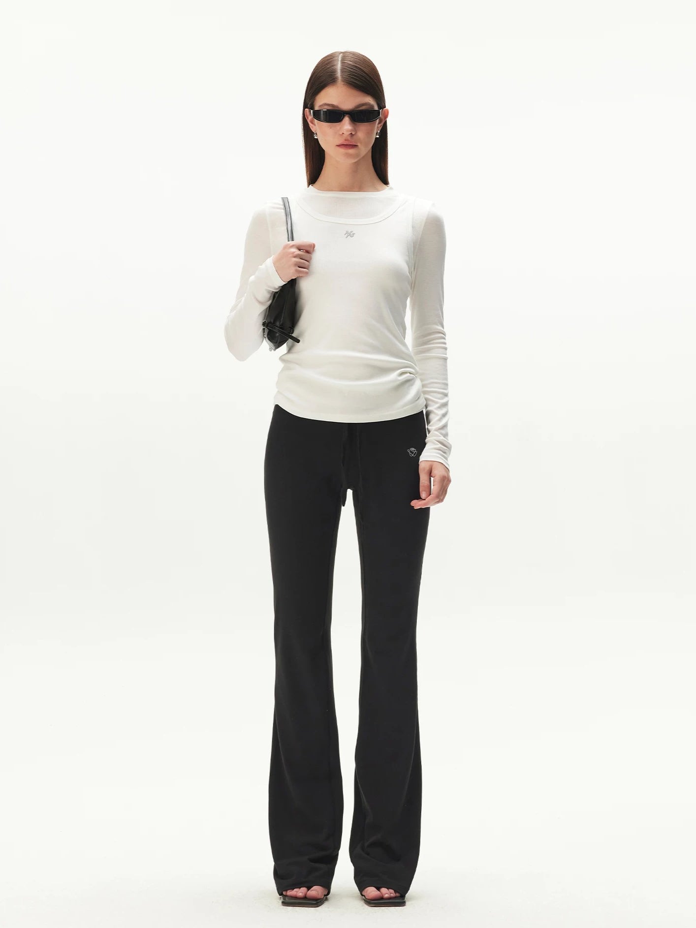Mock-Layer Long Sleeve Tee