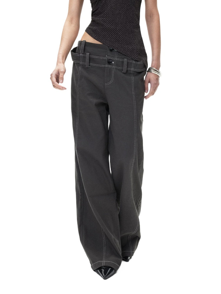 Wide Leg Cargo Pants