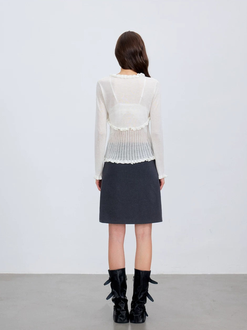Lace Knit Cardigan
