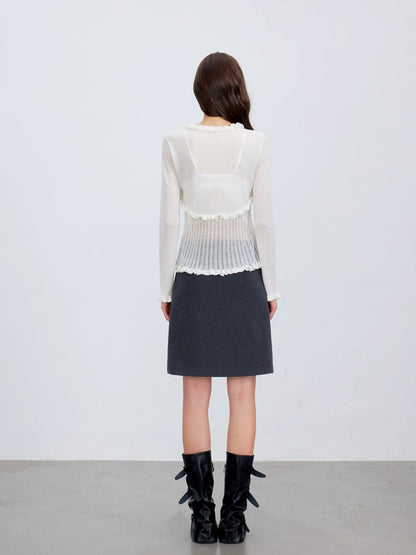 Lace Knit Cardigan
