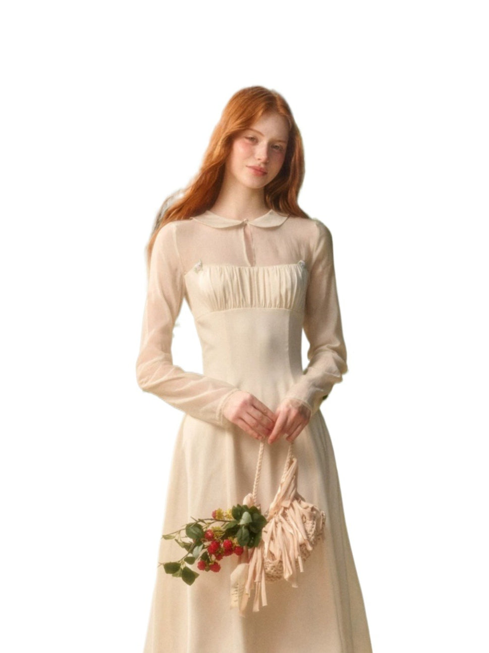 Grapefruit Tencel Dress Set