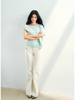 Asymmetric Off-Shoulder Top