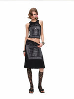 Framed Dog Top & Skirt Set