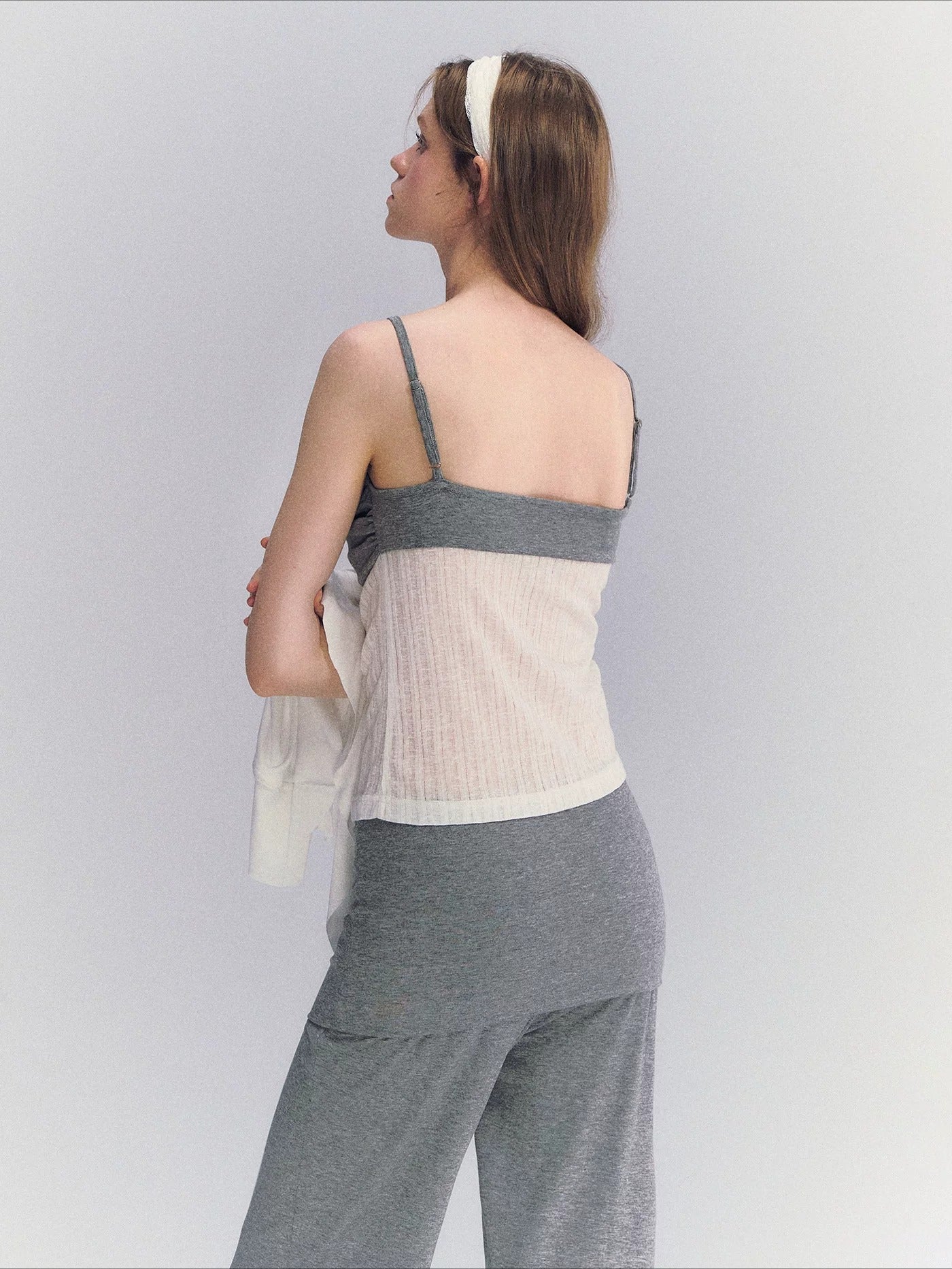Bow Contrast Camisole