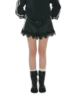 Lace Satin Casual Shorts