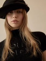 Pleated Baker Boy Cap