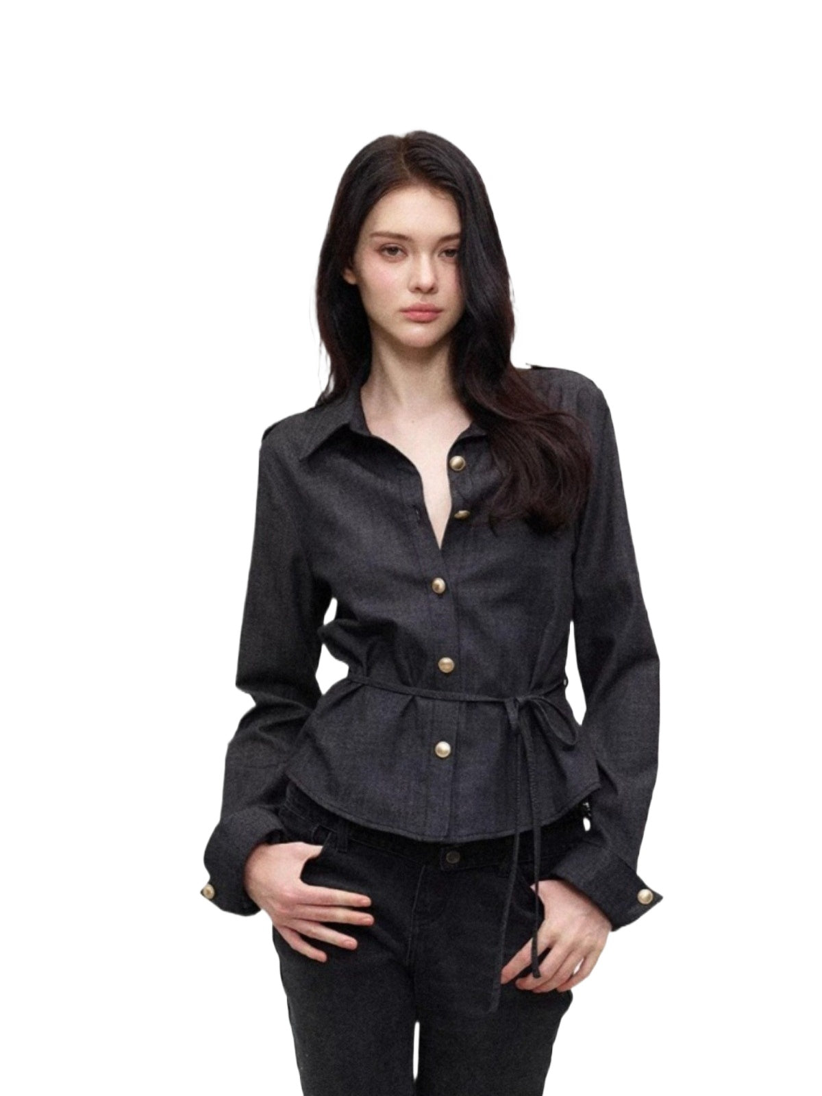 Metal Button Shirt