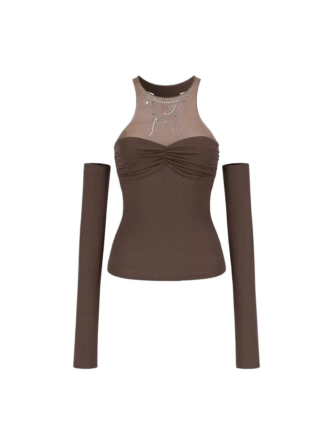Mesh Layered Top
