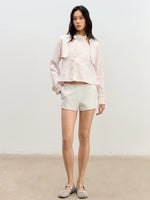 Striped Low-Rise Shorts