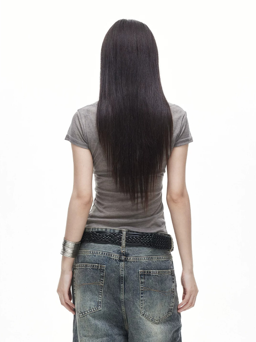 Rivet V Neck Tee