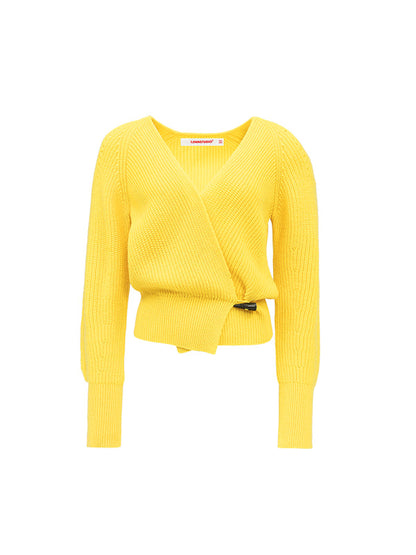 V-neck Knit Cardigan