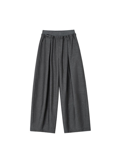 Double Waist Curved Pants