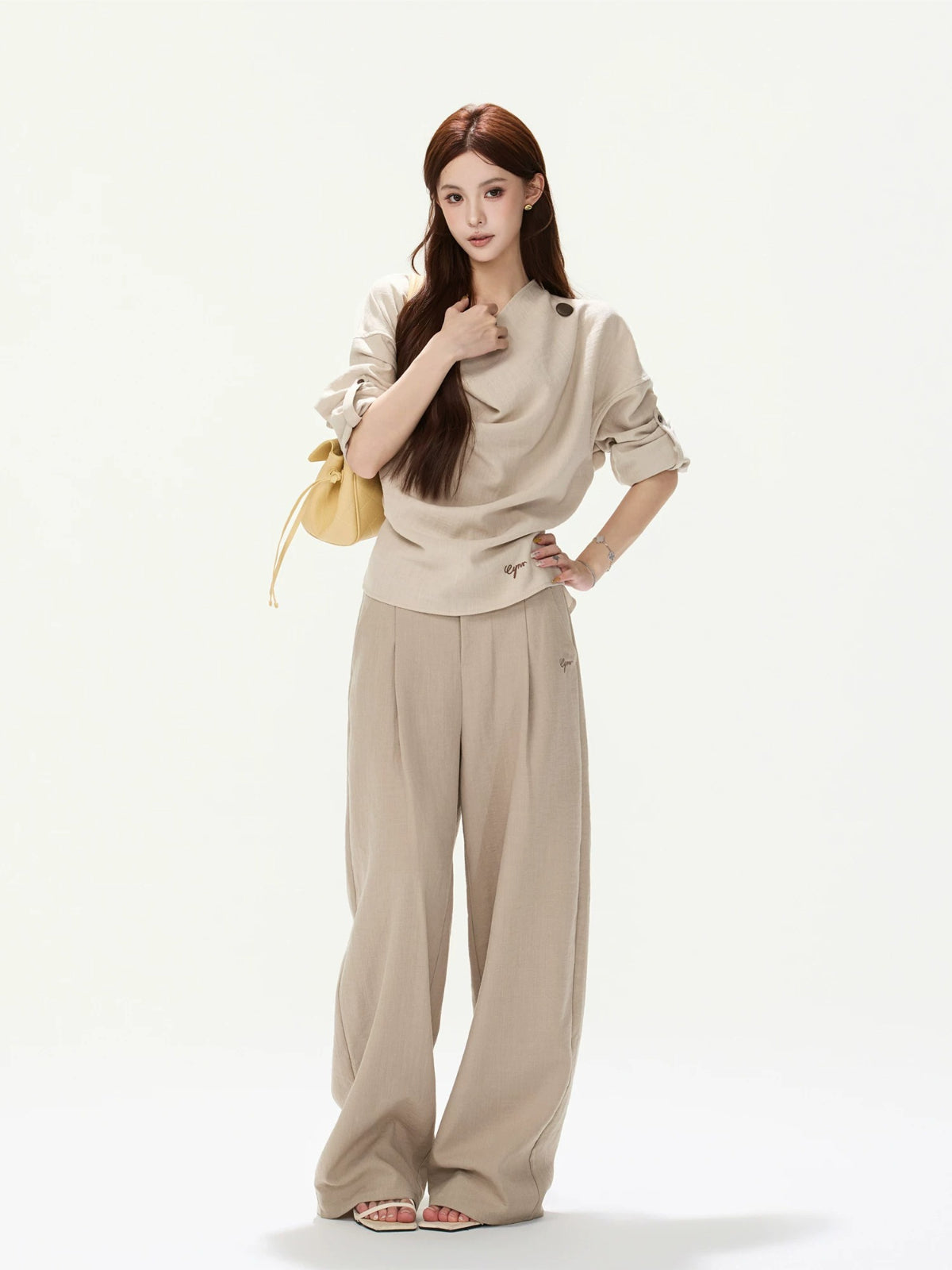 French Drape Blouse