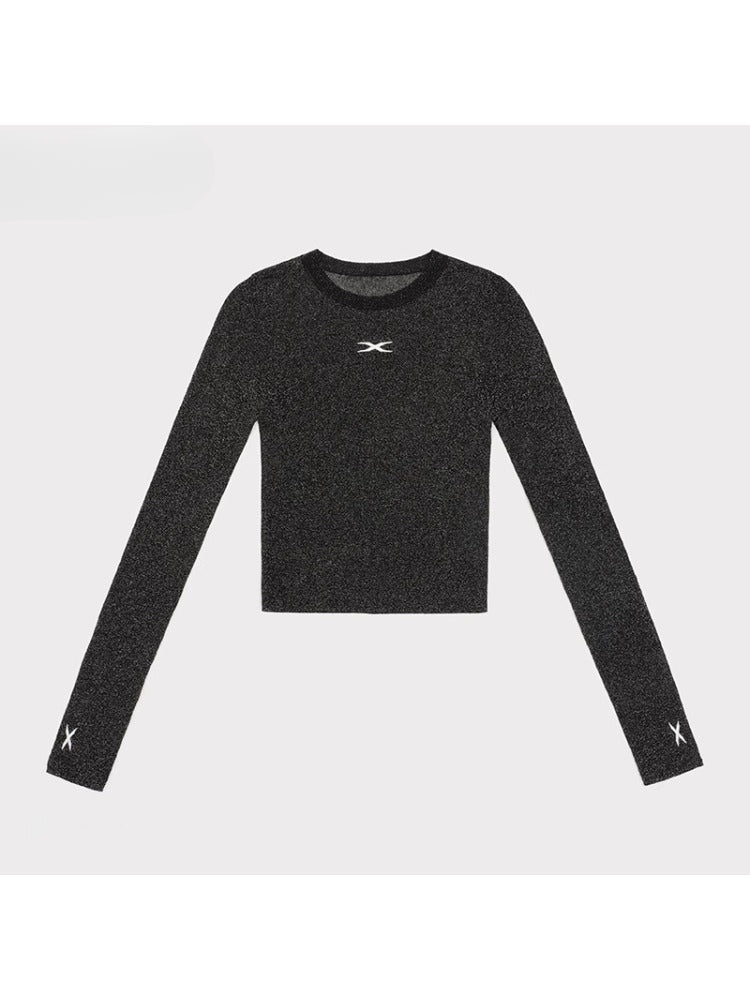 Waist-Cinching Slim Fit Thin Long - Sleeve Tunic