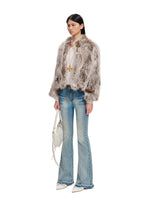 Brown Fox Fur Coat