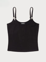 Solid-Color Simple Base Layer Slim-Fit Sports Camisole